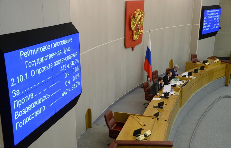 Госдума приняла в первом чтении президентский проект амнистии в честь 20-летия Конституции