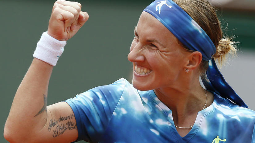 Светлана Кузнецова вышла в 1/4 финала Roland Garros