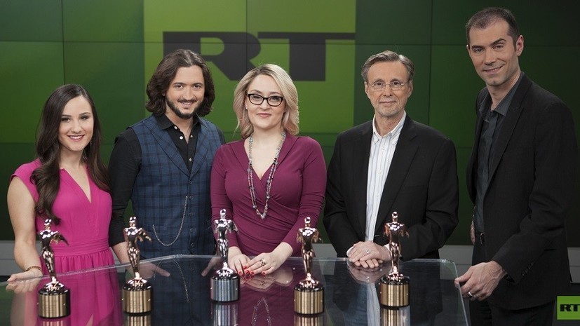 RT America получил 10 наград премии Telly Awards