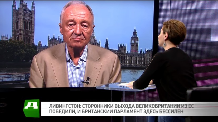 Экс-мэр Лондона в интервью RT: Выйдя из ЕС, британцы поставят под удар единство страны