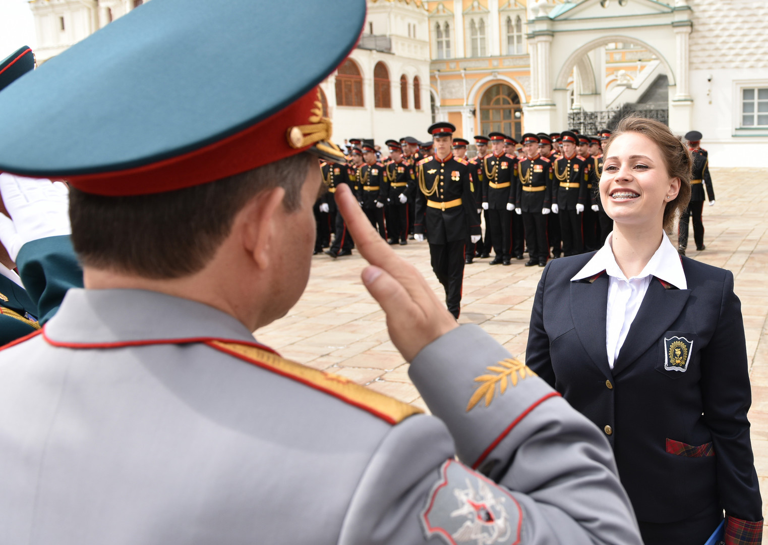 Фото выпускников военной академии