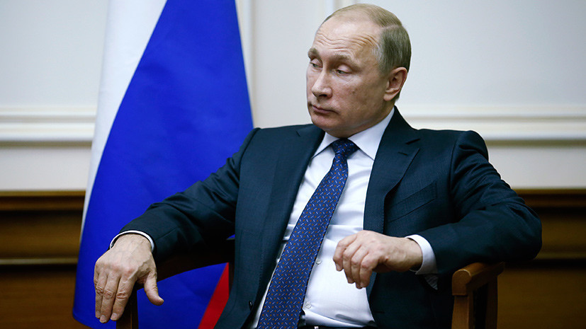 Путин отменил встречу с Олландом