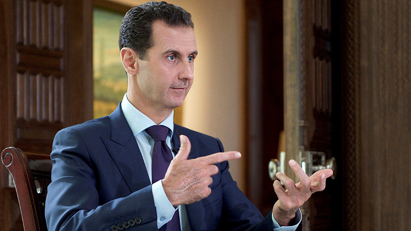 «Мировая война против Сирии»: Асад дал интервью The Sunday Times