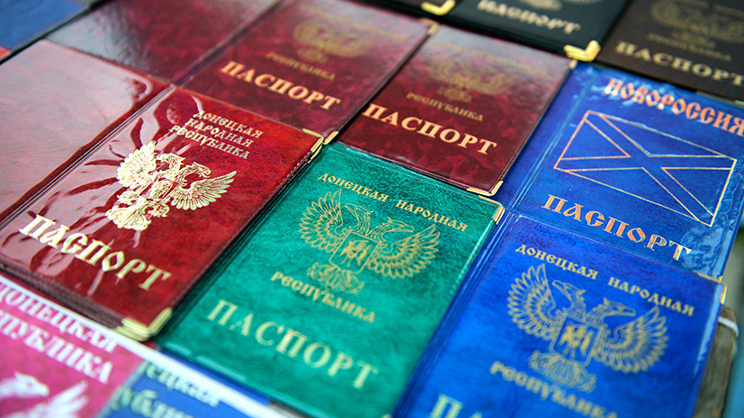 Документы предъявим: депутат Госдумы предложил выдавать паспорта России жителям ДНР и ЛНР