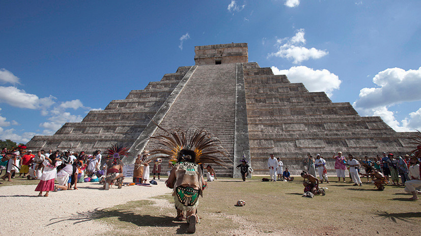 «Матрёшка» древних майя: в храме Кукулькана нашли вторую внутреннюю пирамиду