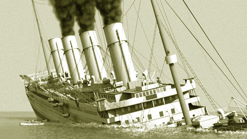 Проклятие королевского флота: 100 лет назад утонул близнец «Титаника» — лайнер «Британник»