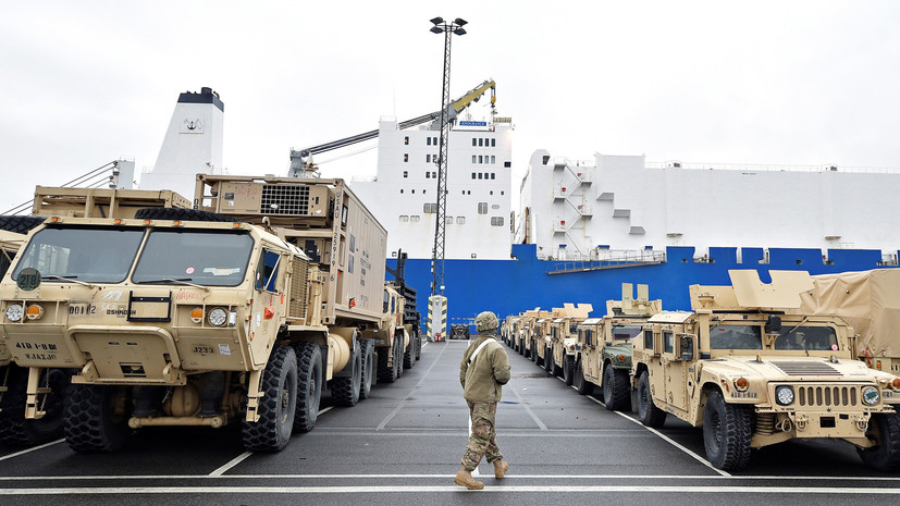 Американские танки едут на «войну с Россией»: в Германии не рады действиям НАТО