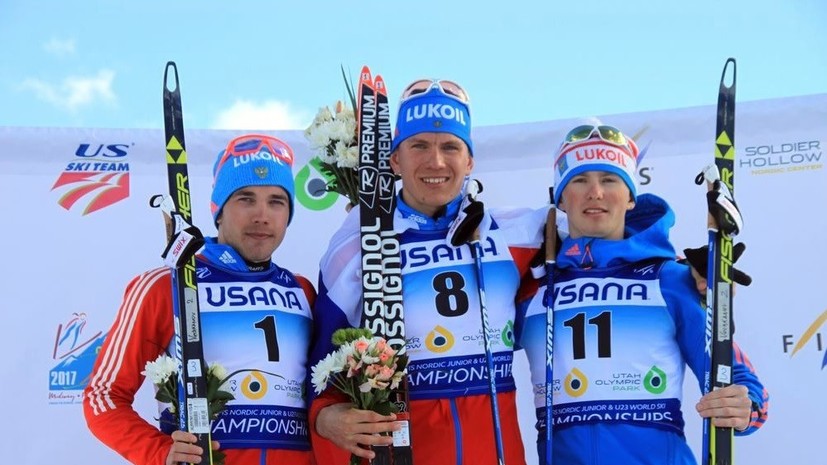 «Такого никогда не видел»: российские лыжники устроили шоу на финише чемпионата мира в США