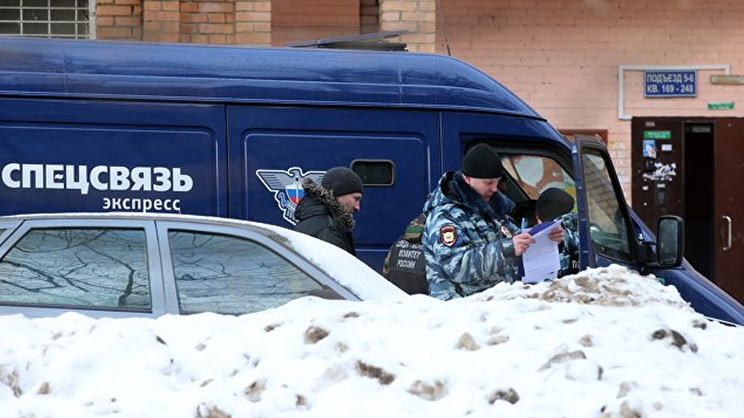 правоохранительные органы расследуют нападение на инкассаторов