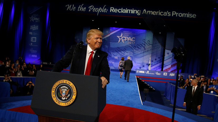 Вернулся, победил: о чём говорил Трамп на конференции консерваторов CPAC