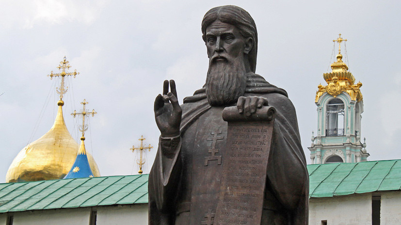 Скульптуру Сергия Радонежского установят странах бывшего СССР
