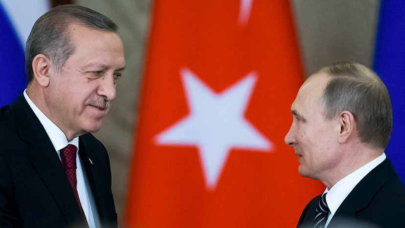 В Москве прошла встреча Путина и Эрдогана