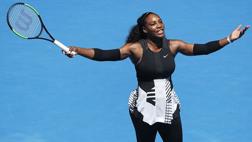 Шарапова — на корт, Уильямс — в декрет: американка выиграла Australian Open беременной