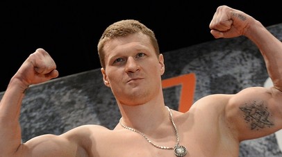 Российский боксёр Александр Поветкин