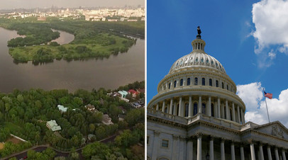 Беспилотник сделал съёмки дач посольства США, доступ к которым будет ограничен с 1 августа