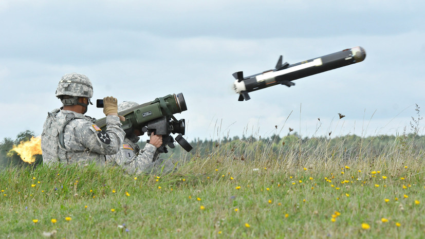 «Формула возобновления войны»: Пентагон намерен поставить Украине противотанковые комплексы Javelin