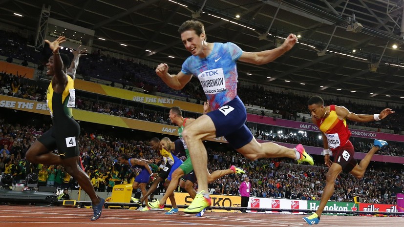 Серебро с золотым отливом: россиянин Шубенков стал вторым в беге на 110 метров с барьерами на ЧМ в Лондоне