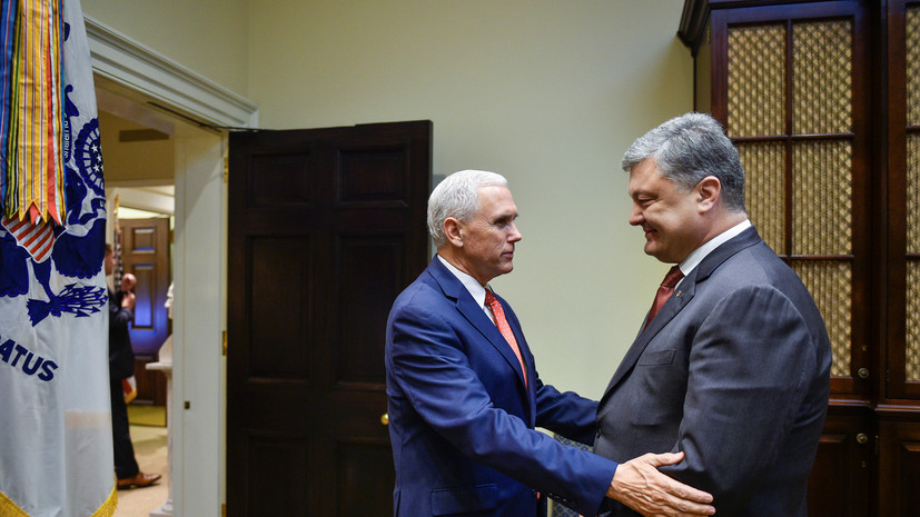 Порошенко платит: с начала года Украина потратила $300 000 на лоббирование своих интересов в конгрессе США