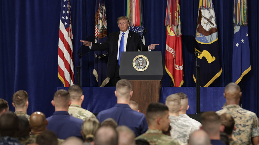 Трамп: США больше не будут перестраивать другие страны по своему образу и подобию