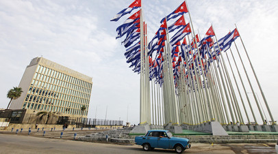 Здание посольства США на Кубе