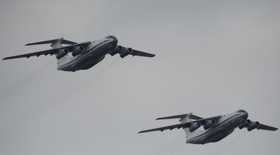 Тяжёлые военно-транспортные самолёты Ил-76