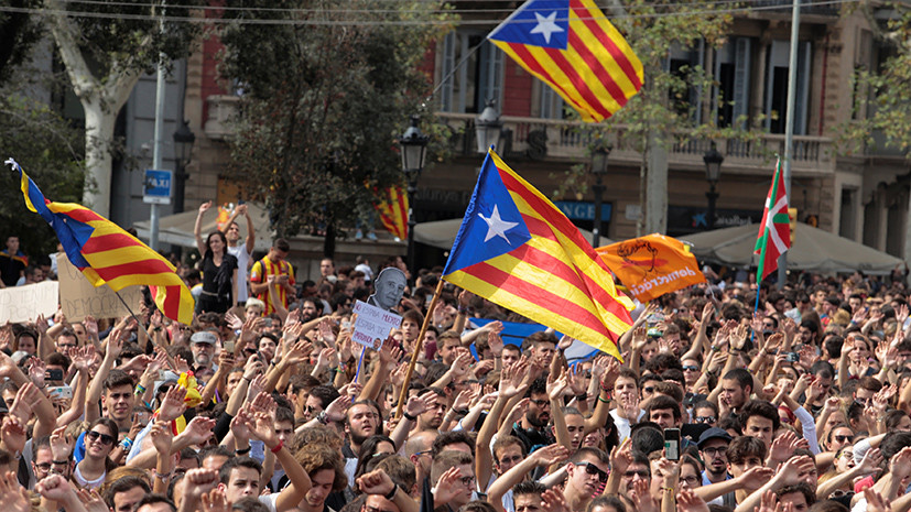 Заявка на выход: власти Каталонии объявили окончательные результаты референдума о независимости - «Россия»
