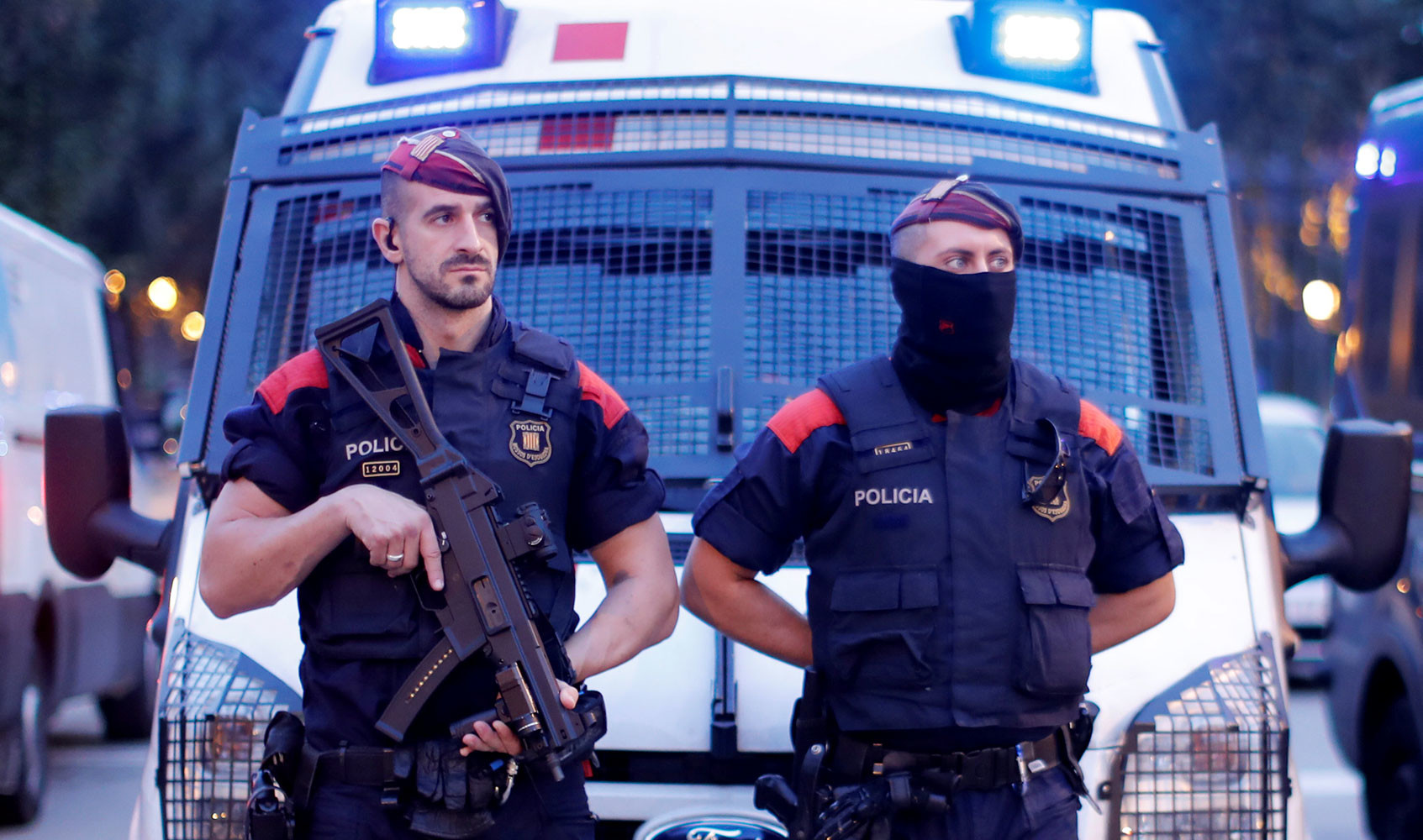Полицейские в испании