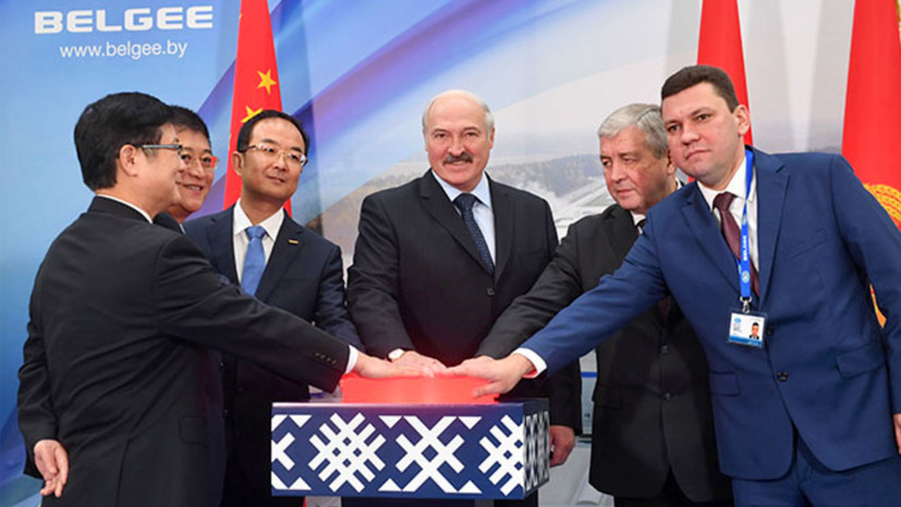 Белоруссия получила кредит от китая