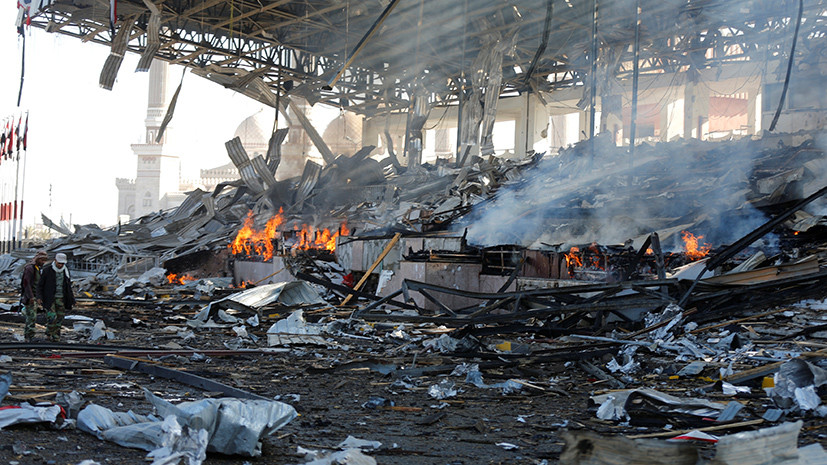 Ударная волна: коалиция Саудовской Аравии закрывает все порты и воздушные гавани Йемена после запуска ракеты по Эр-Рияду