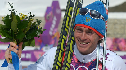 Российский лыжник Максим Вылегжанин