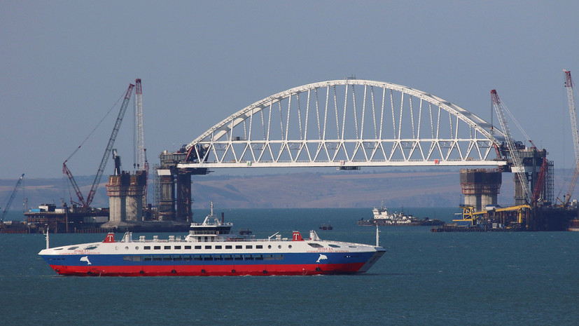 В Крыму отреагировали на заявление Луценко о расследовании строительства моста
