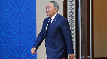 Президент Казахстана Нурсултан Назарбаев

