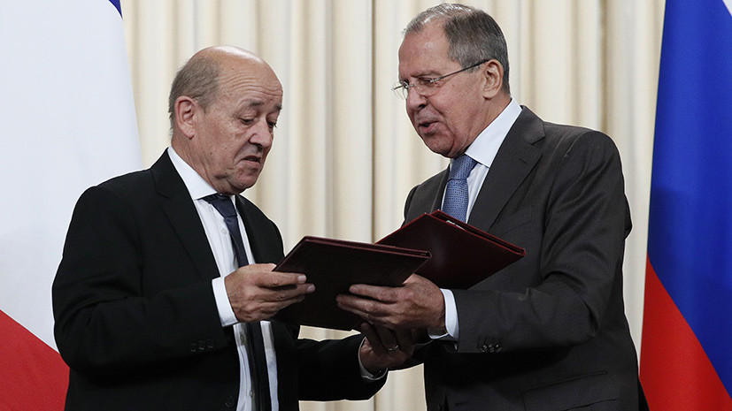 Лавров 27 февраля обсудит с главой МИД Франции ситуацию на Украине, Ближнем Востоке и в КНДР