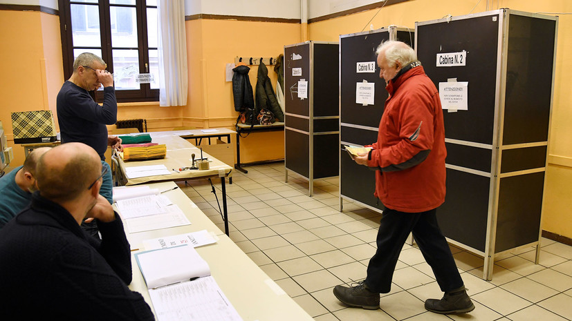 В Италии стартовали парламентские выборы