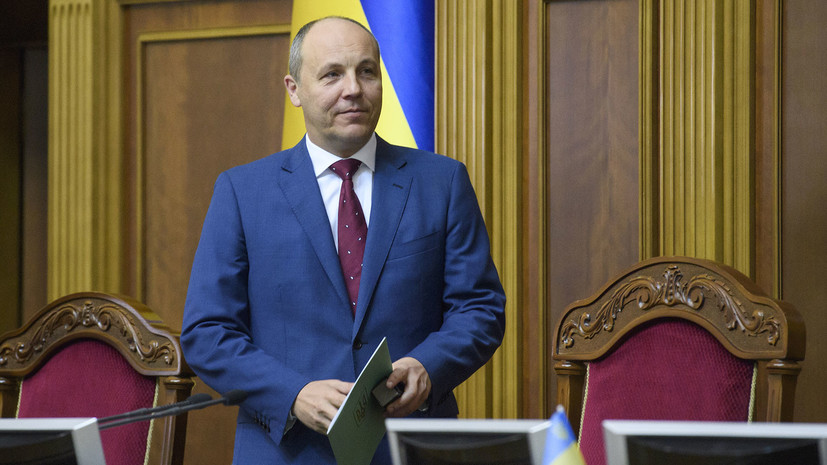 Парубий подписал постановление Рады о непризнании выборов в Крыму
