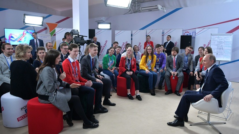 Путин рассказал, из чего складывается успех России