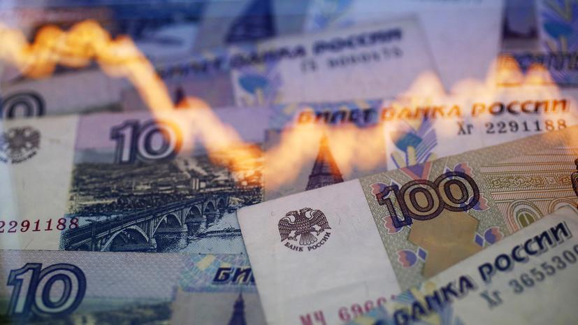 Рубль растёт к евро