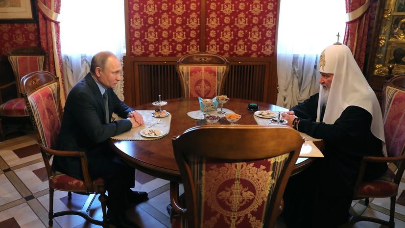 Патриарх Кирилл прокомментировал победу Путина на выборах президента