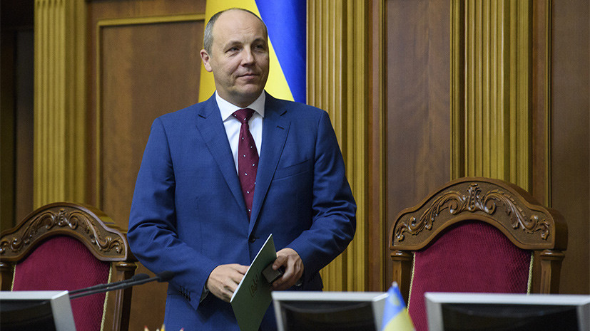Парубий призвал ЕС ввести санкции против участвующих в строительстве «Северного потока — 2» компаний