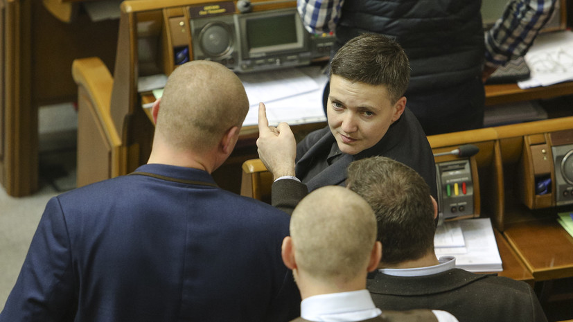 Савченко задержали в Верховной раде