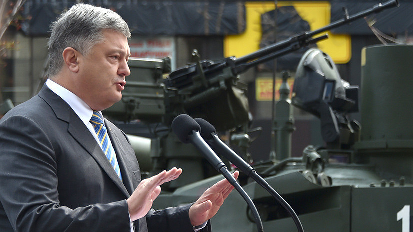 Порошенко: за время боевых действий в Донбассе пострадали 13 тысяч военных ВСУ