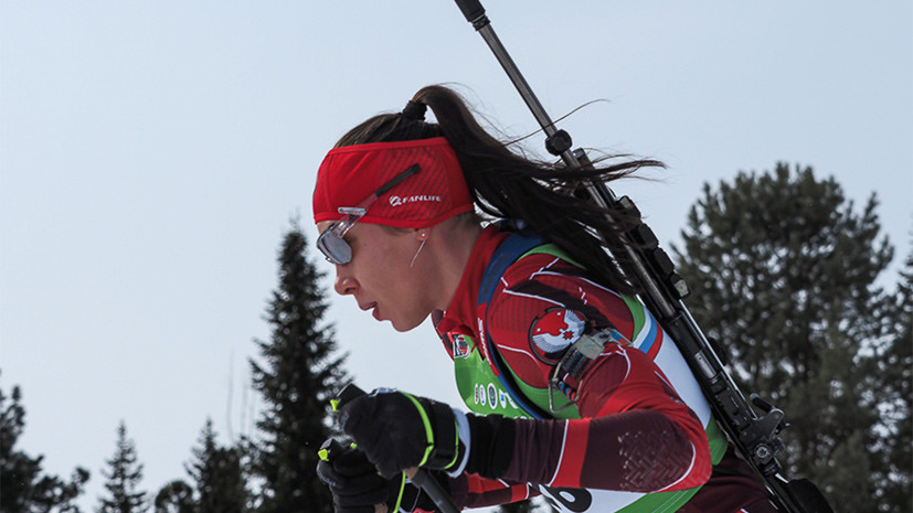 Кайшева выиграла спринт на чемпионате России по биатлону