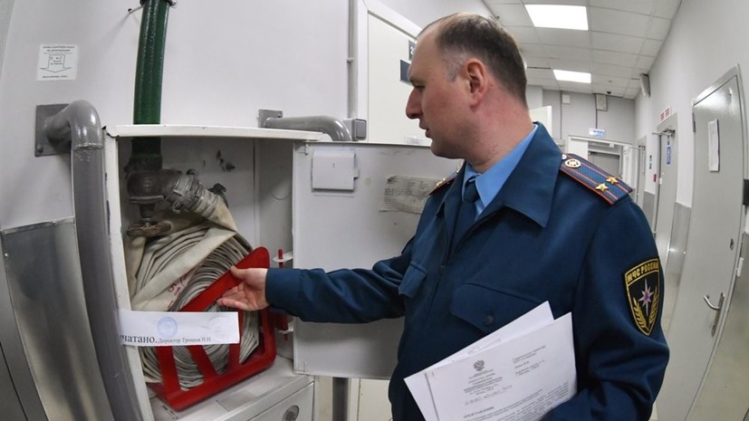 МЧС проверило пожарную безопасность более 8,5 тысячи объектов массового пребывания