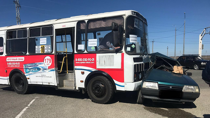 На Ставрополье в ДТП с автобусом один человек погиб и один пострадал