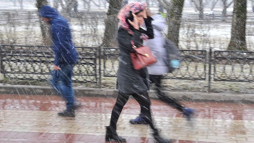 В Москве объявлено штормовое предупреждение