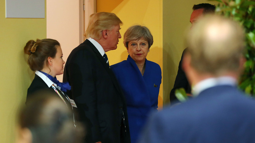Трамп и Мэй обсудили ситуацию в Сирии