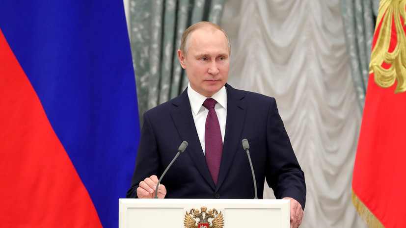 Путин заявил, что первое испытание новой сверхтяжёлой ракеты планируется через 10 лет