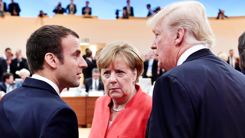 «Бунт против диктата США»: почему европейские политики попытаются убедить Трампа ослабить антироссийские санкции
