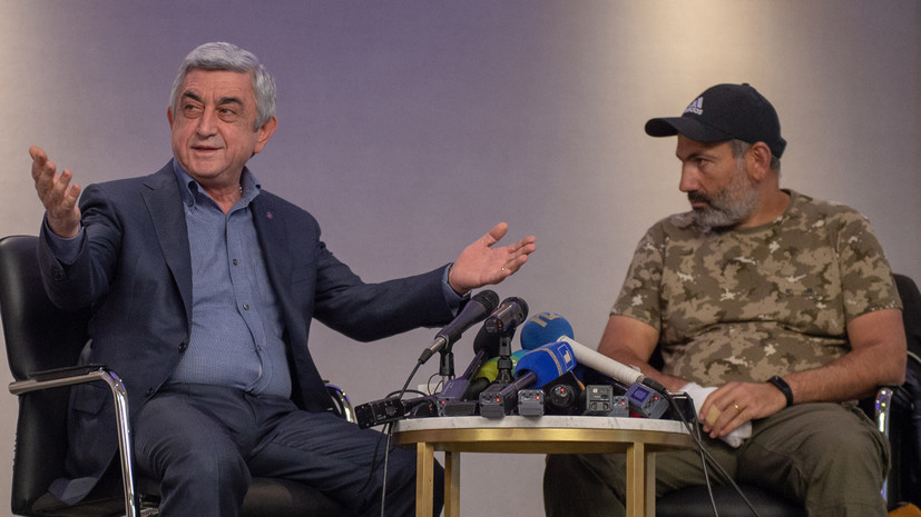 Саргсян прервал переговоры с лидером оппозиции