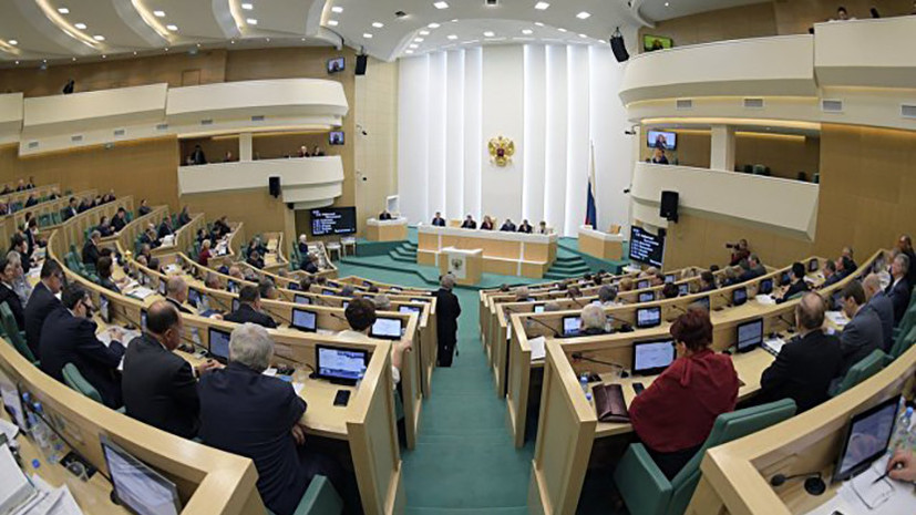 Комитет Совфеда поддержал концепцию законопроекта об ответных мерах на санкции США